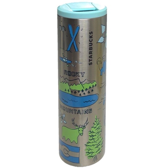 Starbucks 2021 COLORADO Been There Series Stainless Steel Tumbler 16 Oz NEW - Picture 3 of 8